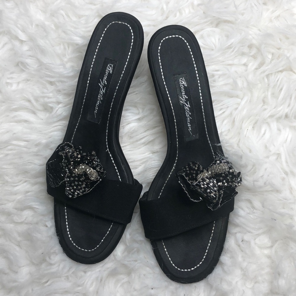 Beverly Feldman black shoes item#184